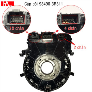 { Hàng Chính Hãng } Cáp còi Kia Morning (bản đủ có túi khí) đời 12-14, Optima (K5) 11-13, Cadenza (K7) 10-12