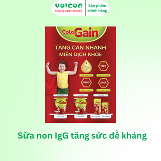 Colos Gain phiên bản cải tiến 800g – sữa hỗ trợ tăng cân, miễn dịch, tiêu hóa khỏe mạnh
