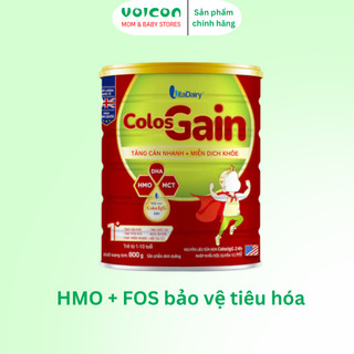 Colos Gain phiên bản cải tiến 800g – sữa hỗ trợ tăng cân, miễn dịch, tiêu hóa khỏe mạnh