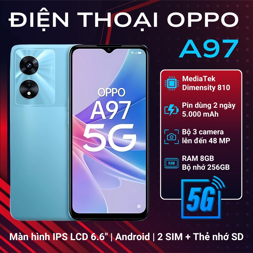 Điện Thoại OPPO A97 8GB/256GB Chính Hãng – Mượt Mà, Sang Trọng, Bảo ...