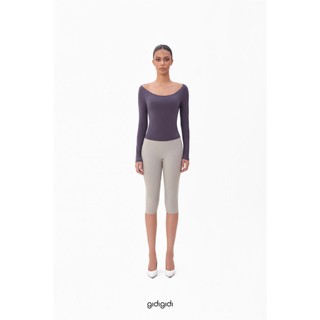 GIDIGIDI - ELLA TOP 10513 áo chất thun trễ vai dáng ôm mix nhiều kiểu basic