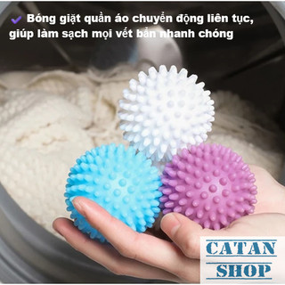 Bóng Cao Su Giặt Quần Áo Phiên Bản Nâng Cấp Cỡ Lớn Giảm Nhăn Quần Áo Hỗ Trợ Làm Sạch Tái Sử Dụng