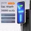30000mAh Điện thoại di động Công suất lớn Bi-directional sạc nhanh dẫn hiển thị trò chơi du lịch hàng ngày phải