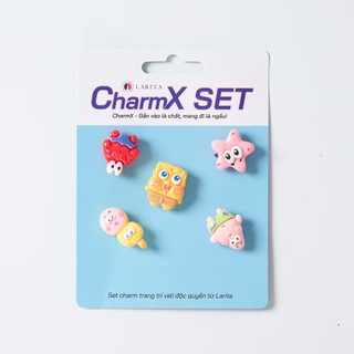 Set sticker CharmX Freesize gắn vali - mix đa màu dễ thương, cá tính riêng, nổi bật vali tránh thất lạc hành lý