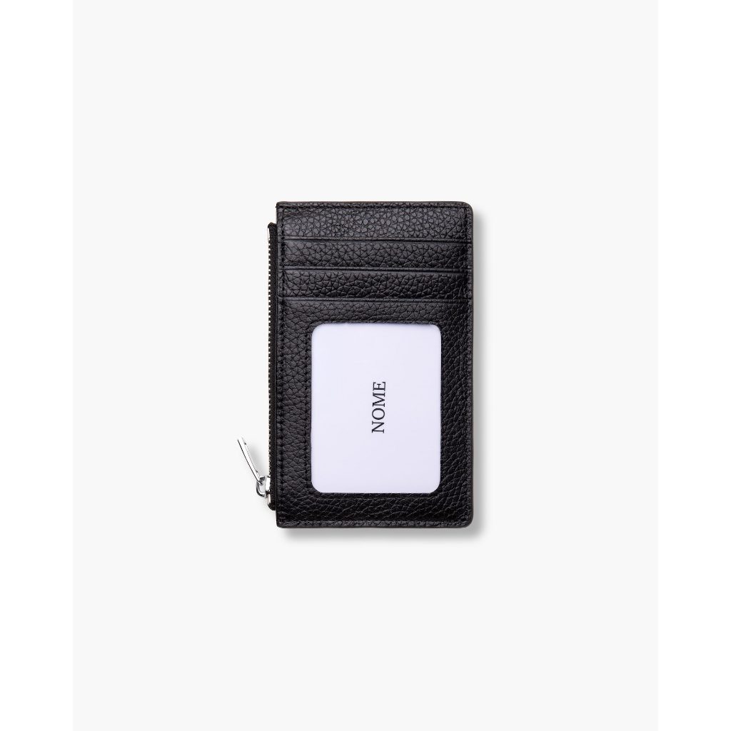 Ví Da Nome Card Zipper Wallet