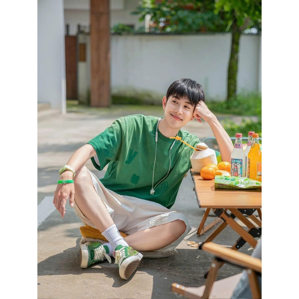 Áo thun Stee Cổ tròn SPRINT YEOH Localbrand ICVCVNI Unisex Cotton