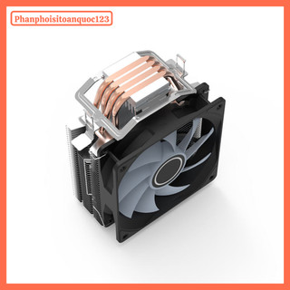 Tản Nhiệt Khí CPU X4000 RGB Black 4 Ống Đồng Fan 120mm LED RGB Hiệu Suất Cao Hỗ Trợ Intel AMD- Black Hiệu suất ổn định