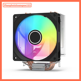 Tản Nhiệt Khí CPU X4000 RGB Black 4 Ống Đồng Fan 120mm LED RGB Hiệu Suất Cao Hỗ Trợ Intel AMD- Black Hiệu suất ổn định