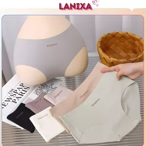 Quần lót nữ đúc su cao cấp không đường may, Quần chíp nữ không lộ viền cạp cao tôn dáng LANIXA L057