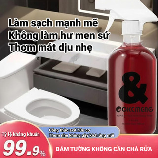 Xịt bồn cầu vệ sinh Aokemengja hoa nhài, hoa hồng diệt vi khuẩn loại bỏ vết ố vàng, kháng khuẩn khử mùi