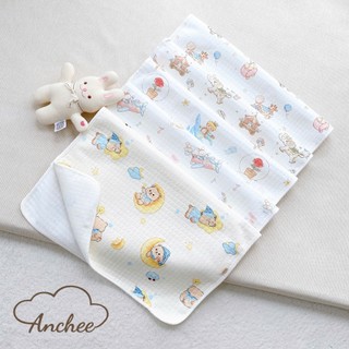 Tấm Lót Chống Thấm Anchee 50x70cm – Cotton Thoáng Mát, Thấm Hút Nhanh, Không Thấm Ngược, Họa Tiết Xinh Xắn.