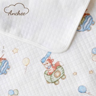 Tấm Lót Chống Thấm Anchee 50x70cm – Cotton Thoáng Mát, Thấm Hút Nhanh, Không Thấm Ngược, Họa Tiết Xinh Xắn.