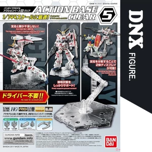 Đế dựng mô hình Gundam Action Base 5 - Clear (1/144 - 1/100)