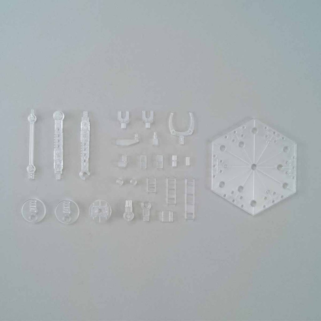 Đế dựng mô hình Gundam Action Base 5 - Clear (1/144 - 1/100)