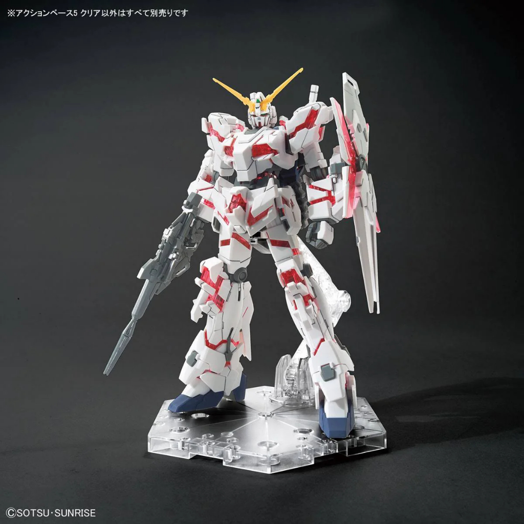Đế dựng mô hình Gundam Action Base 5 - Clear (1/144 - 1/100)