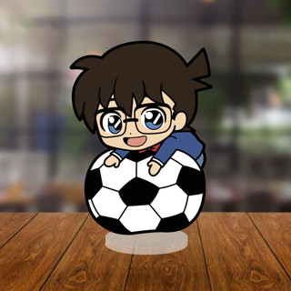 Mô Hình Acrylic 12cm Chibi Conan, Quà Tặng Anime, Trang Trí Bàn