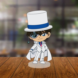 Mô Hình Acrylic 12cm Chibi Conan, Quà Tặng Anime, Trang Trí Bàn