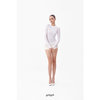 GIDIGIDI - EMMA TOP 10506 áo chất thun cổ tròn tay dài dáng ôm mix nhiều kiểu basic