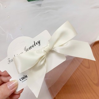 Cặp tóc, kẹp tóc nơ ruy băng thời trang Hàn Quốc Chồi accessories - Y008
