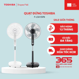 Quạt đứng Toshiba F-LSA10VN - Hàng chính hãng, bảo hành 12 tháng |HỎA TỐC HCM|