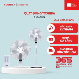 Quạt đứng Toshiba F-LSA20VN - Hàng chính hãng, bảo hành 12 |HỎA TỐC HCM|