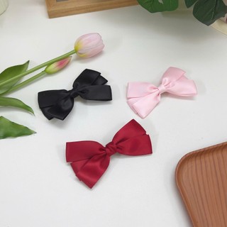 Kẹp tóc bé gái, kẹp tóc nơ lớn ruy băng lụa phồng nhiều tầng Chồi accessories phong cách Hàn Quốc - Y009