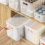 Thùng Nhựa Lớn Trong Suốt 30L Có Nắp, Hộp Lưu Trữ Quần Áo Chăn Màn, Đồ Chơi Dung Tích Cao, Chống Bụi