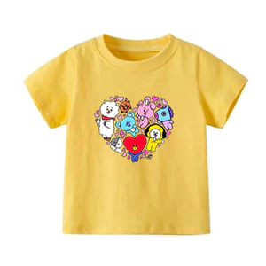 👕 Áo Thun Bé Gái mềm mịn thoáng mát in hình dễ thương 👕 AT241