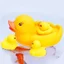 Bộ Đồ Chơi Nhà Tắm Hình Con Vịt PO96-09 Chất Liệu Cao Su Mềm An Toàn - Bibo Mart