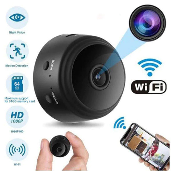 Sản Phẩm Camera WiFi Mini 1080p - Camera Wifi Mini 1080p