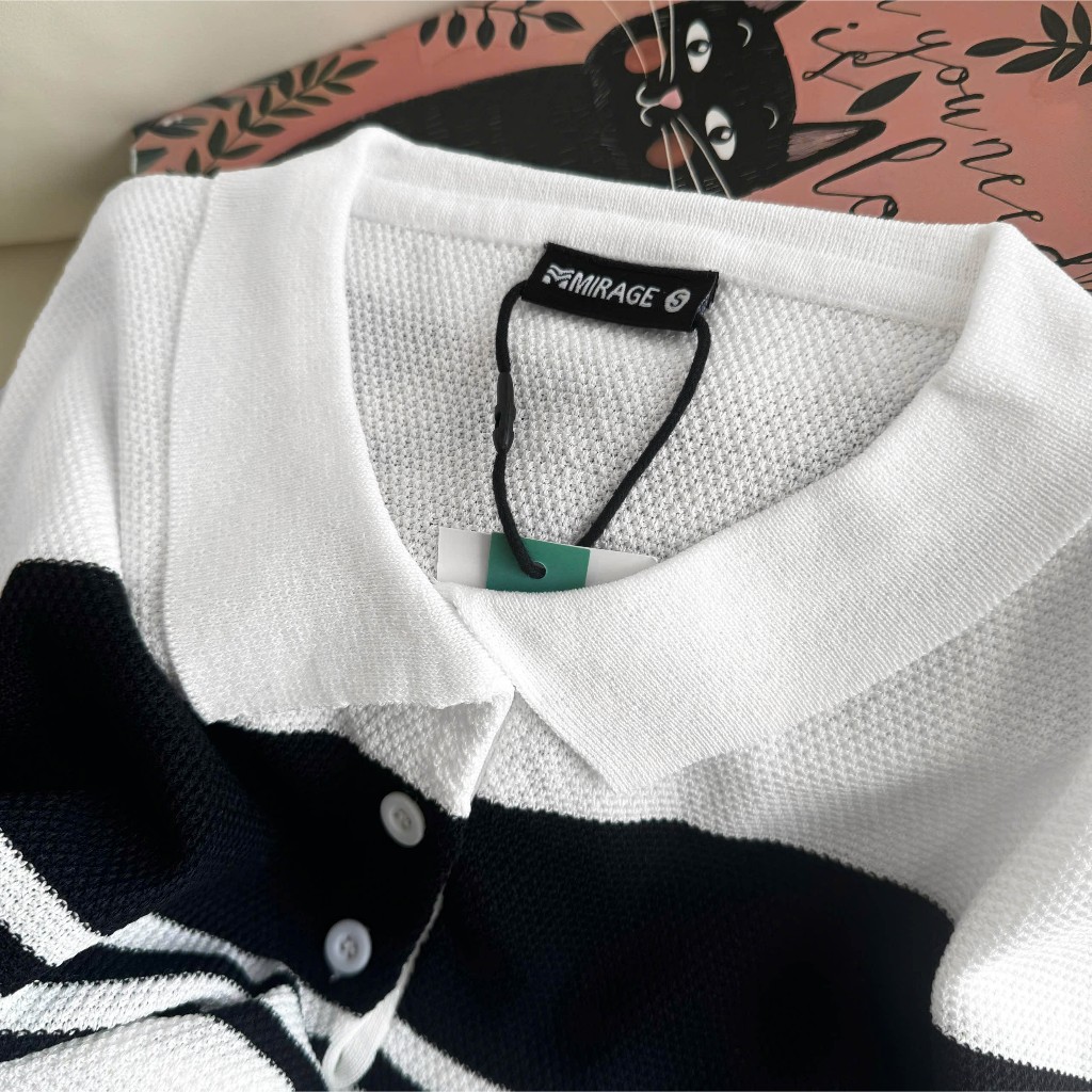 Áo Len Mirage Bảng To Đen Local Brand Chất Len Mongtoghi Mềm Mịn Thoáng Mát.