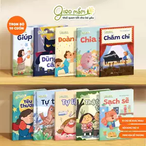 Sách - Bộ 10 Cuốn Gieo Mầm Thói Quen Tốt Cho Bé Yêu
