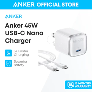 Củ sạc nhanh Anker Nano A2692 45W USB-C, thiết kế chân gập