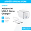 Củ sạc nhanh Anker Nano A2692 45W USB-C, thiết kế chân gập