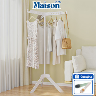 Sào phơi quần áo gấp gọn MAISON Giá phơi đồ thông minh đa năng di động, Kệ phơi đồ ban công, phòng ngủ