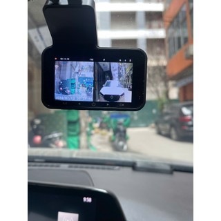 Camera hành trình ô tô K4 ghi hình trước sau phân giải 1080HD camera lùi hiển thị vạch kết nối điện thoại bảo hành 1 năm
