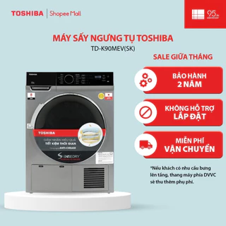 [Freeship] Máy sấy ngưng tụ Toshiba TD-K90MEV(SK) - Bảo hành 24 tháng