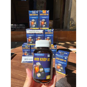 MINH KHỚP AN- GLUCOSAMIN, hỗ trợ tăng cường chất nhờn bôi trơn ổ khớp, giúp cải thiện vận động linh hoạt