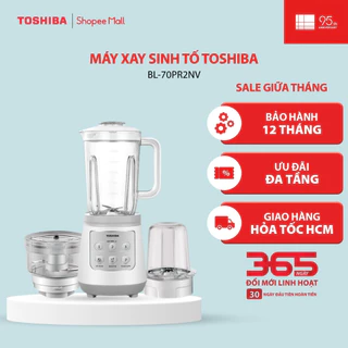 Máy xay sinh tố Toshiba BL-70PR2NV - 1.5L - Hàng chính hãng, bảo hành 12 tháng |HỎA TỐC HCM|