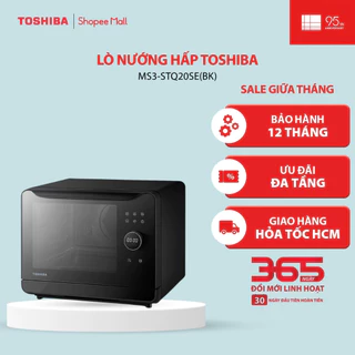 Lò nướng hấp thông minh Toshiba MS3-STQ20SE(BK) - Hàng chính hãng, bảo hành 12 tháng |HỎA TỐC HCM|