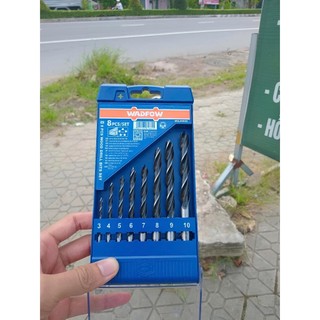 WADFOW Bộ 8 mũi khoan gỗ WSJ6B08