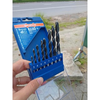 WADFOW Bộ 8 mũi khoan gỗ WSJ6B08