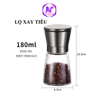 Dụng cụ xay tiêu cầm tay inox