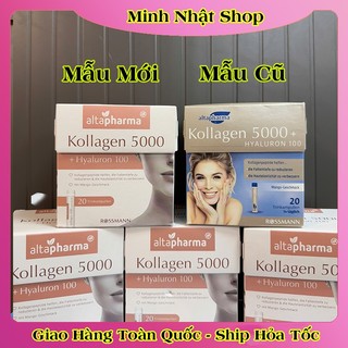 Collagen thủy phân Kollagen 5000 + Hyaluron Altapharma - Bí quyết giữ da trẻ trung và khỏe mạnh - Hộp 20 ống
