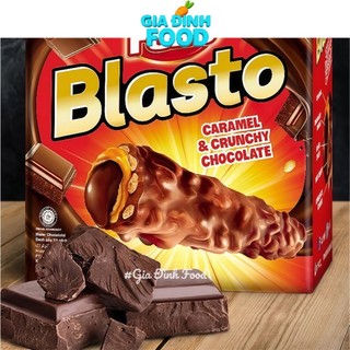 Bánh xốp Socola Fullo Blasto Hộp 225g - 15 thanh