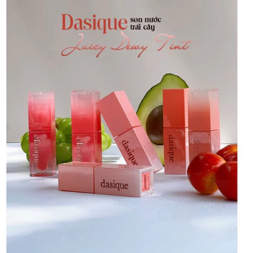 [CHÍNH HÃNG 100%][MÀU 01-28] SON TINT BÓNG DASIQUE JUICY DEW TINT