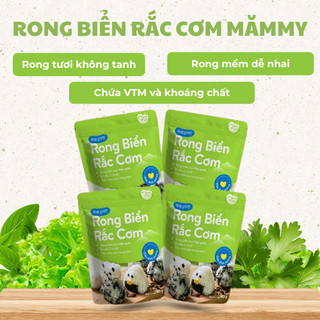 Rong biển rắc cơm cho bé Mawmmy ít mặn, không tanh, tăng hương vị cho bé, phù hợp cho bé 6 t tuổi