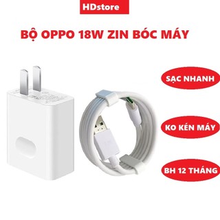 Bộ sạc Oppo, Realme 18W cáp sạc Type C hàng zin bóc máy