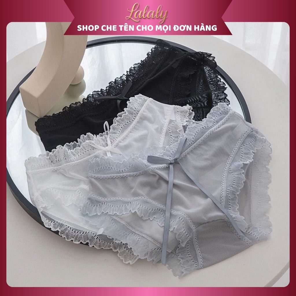 Set quần lót nữ  5 - 10 chiếc Lalaly L47 quần chip nữ kháng khuẩn quần lót nữ không lộ viền quần nhỏ cho nữ