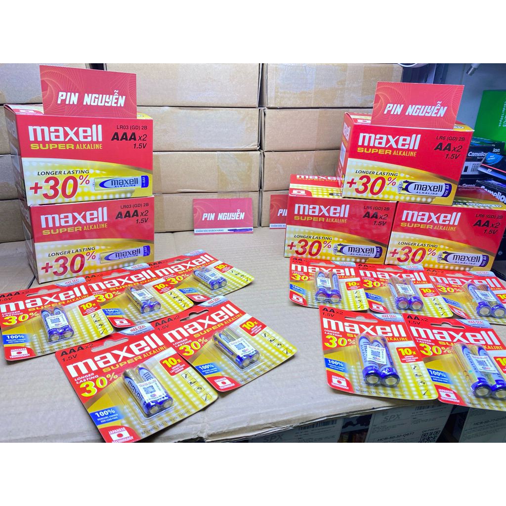 pin maxell aaa xịn giá tốt Tháng 6, 2026 | Mua ngay | Shopee Việt Nam